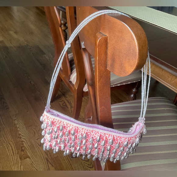 Laviola Beaded Sequins Evening Bag NWOT - Picture 3 of 10